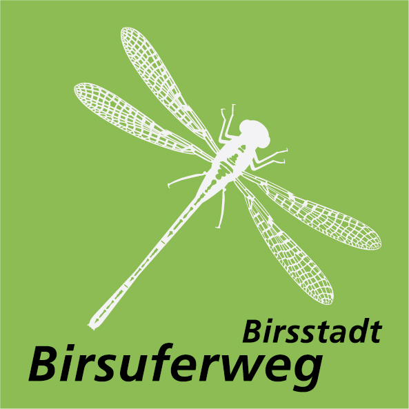 Die Marke von Birsstadt Birsuferweg